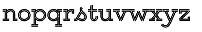 Gist Upright Bold Font LOWERCASE