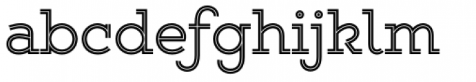 Gist Upright Regular Font LOWERCASE