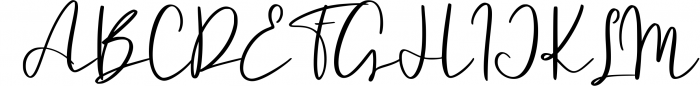 Gianluca | Handwritten font Font UPPERCASE