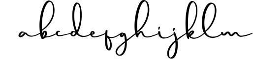Gianluca | Handwritten font Font LOWERCASE