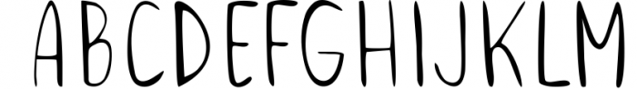 Giggle handwritten typeface. 1 Font UPPERCASE