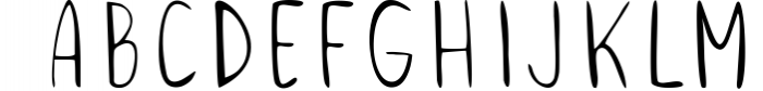 Giggle handwritten typeface. 1 Font LOWERCASE