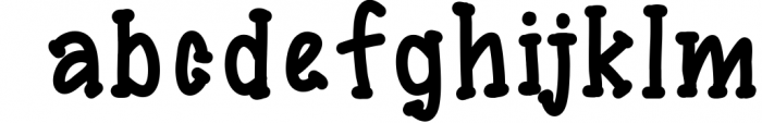 Giggles Dotted Serif Font Font LOWERCASE