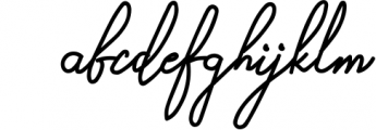 Gilberta - Signature Font Font LOWERCASE
