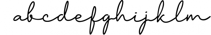 Gillingham - Signature Font Font LOWERCASE
