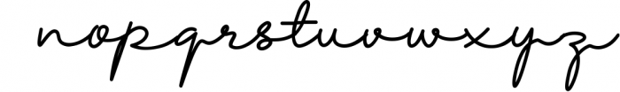 Gillingham - Signature Font Font LOWERCASE