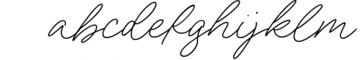 Gingle Snowland Monoline Signature Font Font LOWERCASE