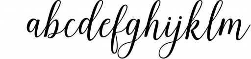 Girlstory A Lovely Calligraphy Font LOWERCASE