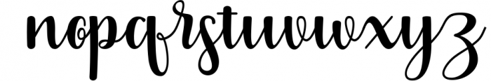 Girly Love Font LOWERCASE