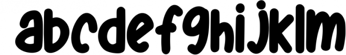 Gisela | Font FunyType Font LOWERCASE