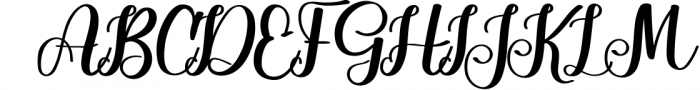 Gishella Font UPPERCASE