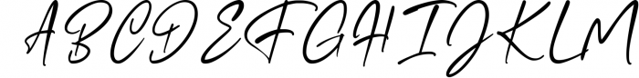 Giugliamore Handwriting Font Font UPPERCASE