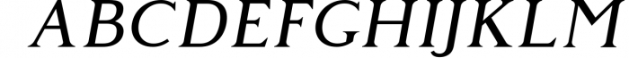 Giveny - Classy Serif Font Font UPPERCASE