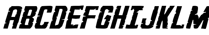 G.I. Incognito Expanded Italic Sample
