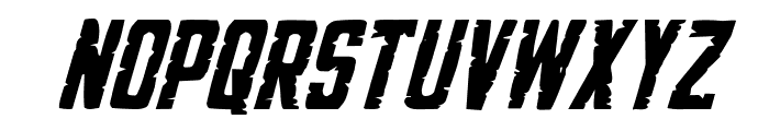 G.I. Incognito Italic Font LOWERCASE
