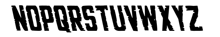 G.I. Incognito Leftalic Font UPPERCASE