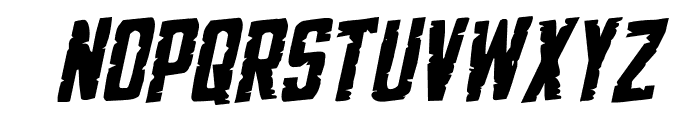 G.I. Incognito Rotalic Font LOWERCASE