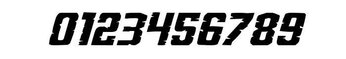 G.I. Incognito Squat Italic Font OTHER CHARS