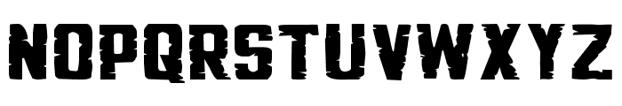 G.I. Incognito Squat Font LOWERCASE