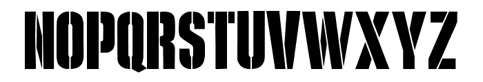 G.I. JERK Font LOWERCASE
