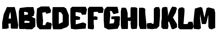GIBATOWN Font UPPERCASE