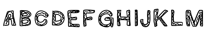 GINUMBER1 Font LOWERCASE