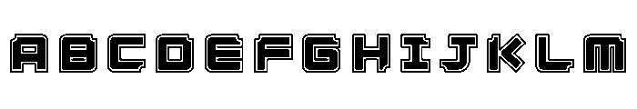 GINZACdemo Font UPPERCASE