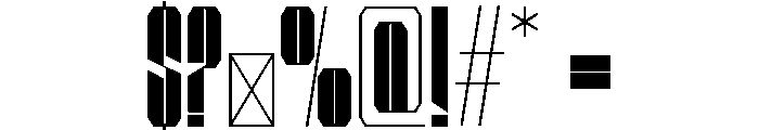 GIRAFFE CENTRE Demo Font OTHER CHARS