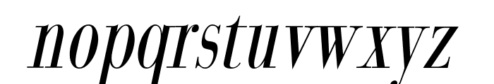 GiambattistaDueMille-Oblique Font LOWERCASE