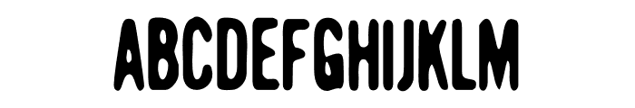 GiantTigersBack-Regular Font LOWERCASE