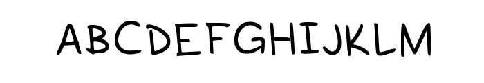 GiantsTeeth Medium Font UPPERCASE