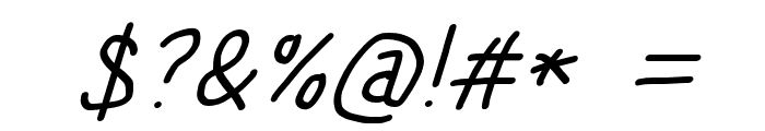 Gib Italic Font Plox Font OTHER CHARS
