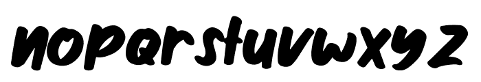 Gibson walsh Font LOWERCASE