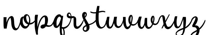 Gicery Font LOWERCASE