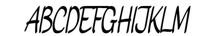 Gietha Script Font UPPERCASE