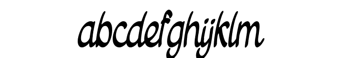 Gietha Script Font LOWERCASE