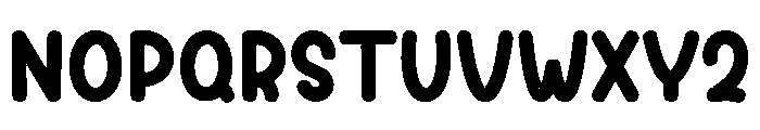 Gift Box Font LOWERCASE