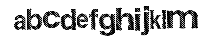 GiftWrap Font LOWERCASE