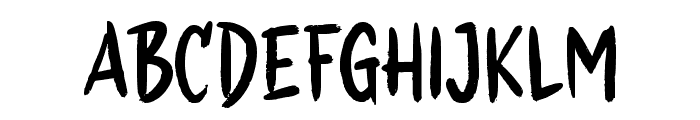 Gigan Font UPPERCASE