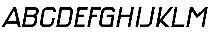 Gigantesque Italic FONT
