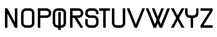 Gigantesque Regular Font UPPERCASE