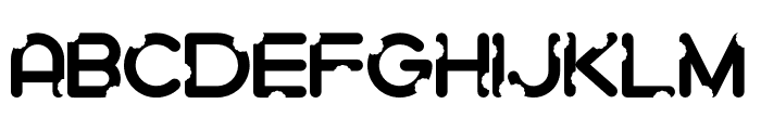 Gigigit Font Font UPPERCASE