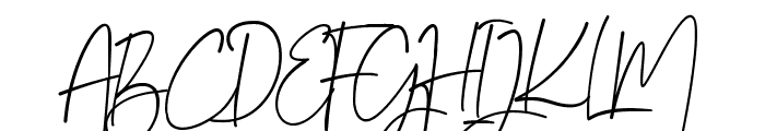 Gilani Sign Font UPPERCASE