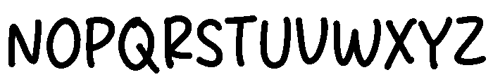 Gilent Tenxi Font UPPERCASE