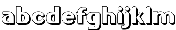 Gilgongo Ombre Font LOWERCASE