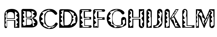 Gilgongo Tiki Font UPPERCASE
