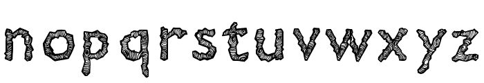 Gill Tree Font LOWERCASE