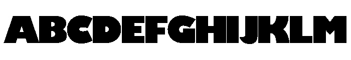 Gill_Sans Black Font UPPERCASE