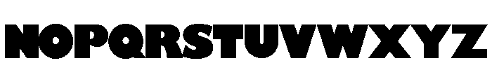 Gill_Sans Black Font UPPERCASE