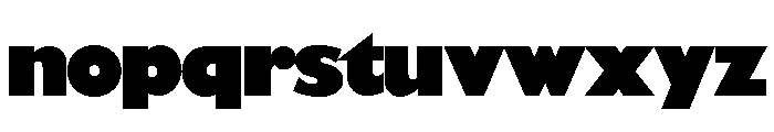 Gill_Sans Black Font LOWERCASE